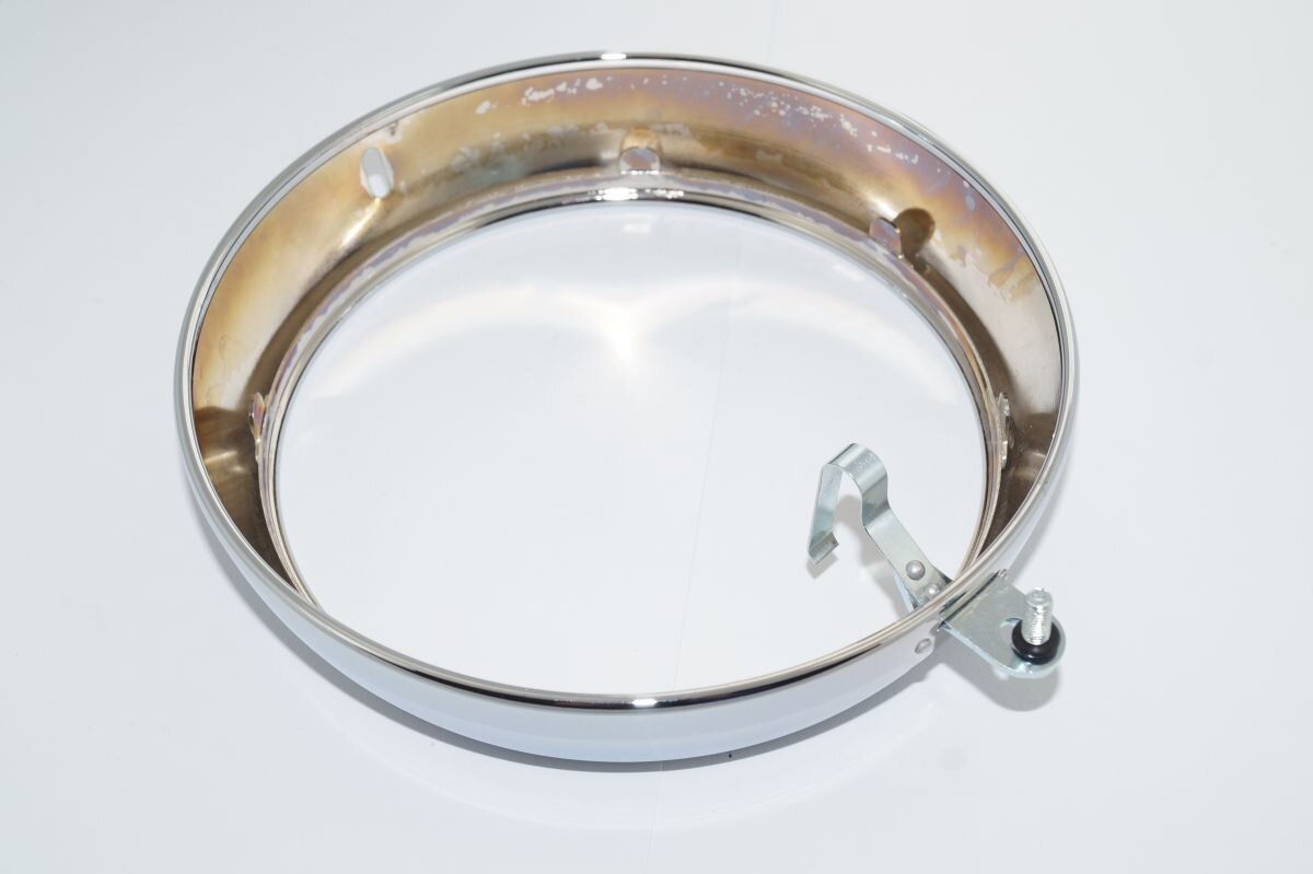 Headlight Rim Jawa ČZ Kývačka, Czech Made