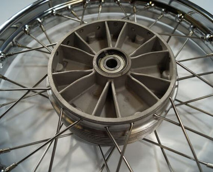 Rebuilt Jawa Panelka Wheel Stainless Spokes