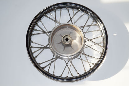 Rebuilt Jawa Panelka Wheel Stainless Spokes
