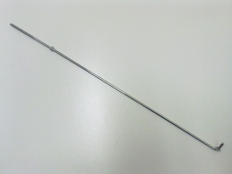 Rear brake rod Jawa Pérák, chrome-plated, older version