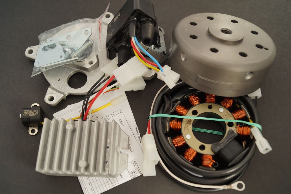 Contactless ignition Vape SZ-17 Jawa 638-640 12V