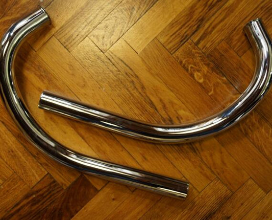 Exhaust Pipes Jawa 350 Square Cylinder Czech