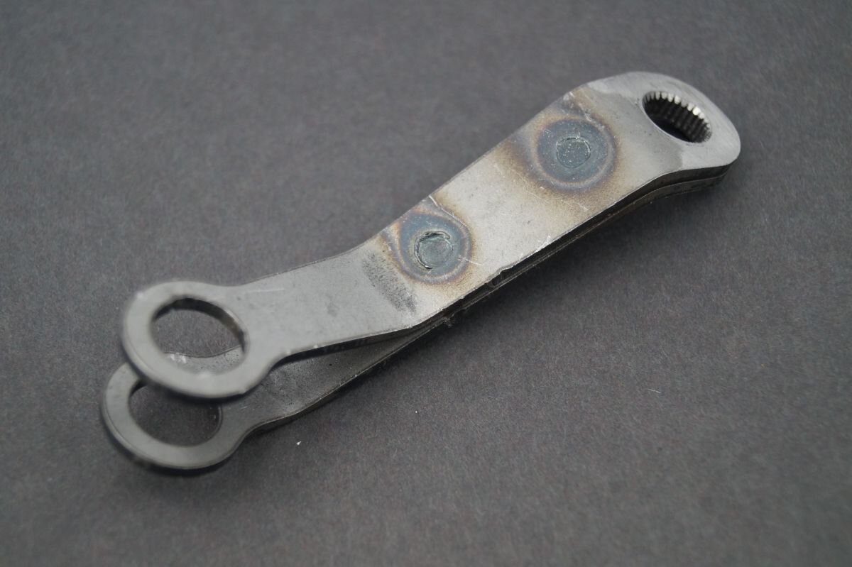 Rear Brake Arm Jawa Pérák, Untreated Surface
