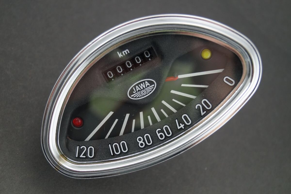 Jawa 250 350 Panelka Speedometer 120km New