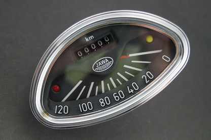 Jawa 250 350 Panelka Speedometer 120km New