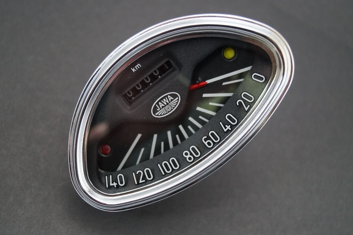 Jawa 250 350 Panelka Speedometer 140km New