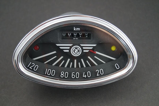 Speedometer ČZ Deluxe, Scooter, new