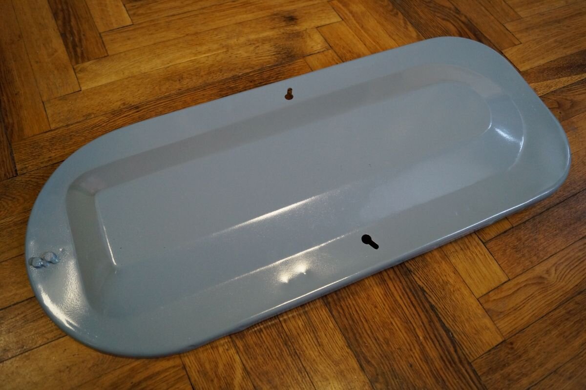 Seat plate with hinge ČZ scooter Prase