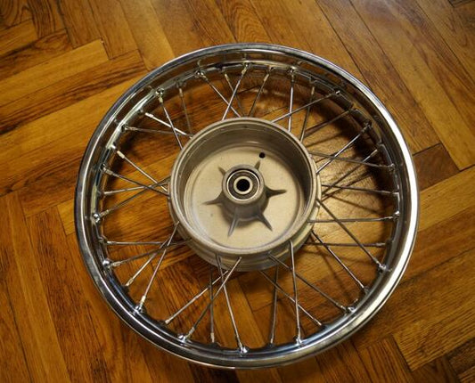 Rebuilt Wheel Jawa Panelka Chrome Inner Brake