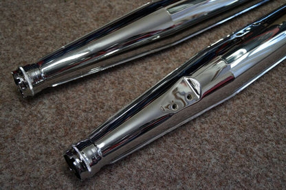 Cigar Mufflers Jawa Threaded Mount Turkish Pair