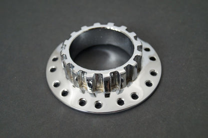Sprocket carrier for wheel hub Jawa Pérák, chrome, communist type