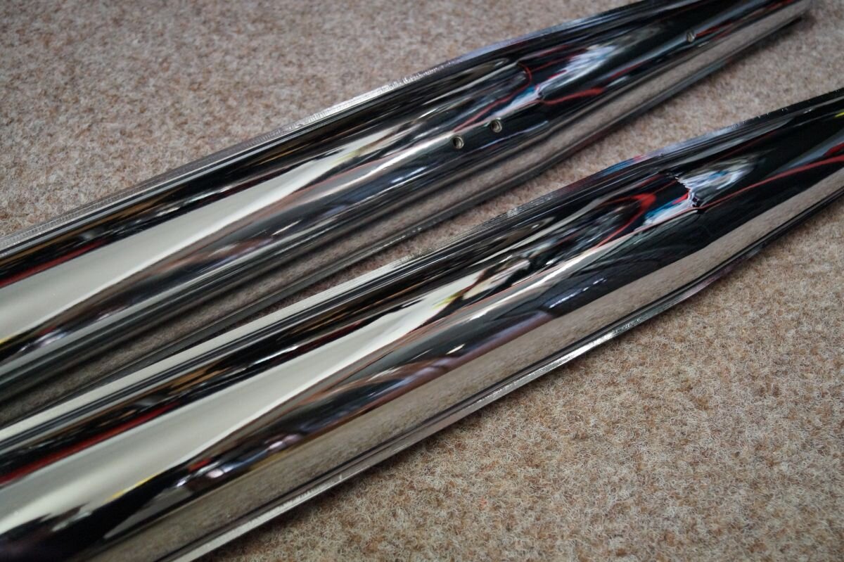 Exhausts Jawa 350 634-638 950mm, no embossing, TUR