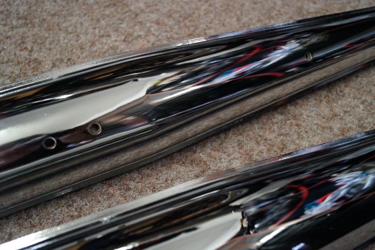 Exhausts Jawa 350 634-638 950mm, no embossing, TUR
