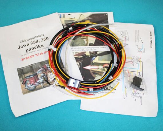 Wiring Harness JAWA 250/350 Panelka Vape Ignition