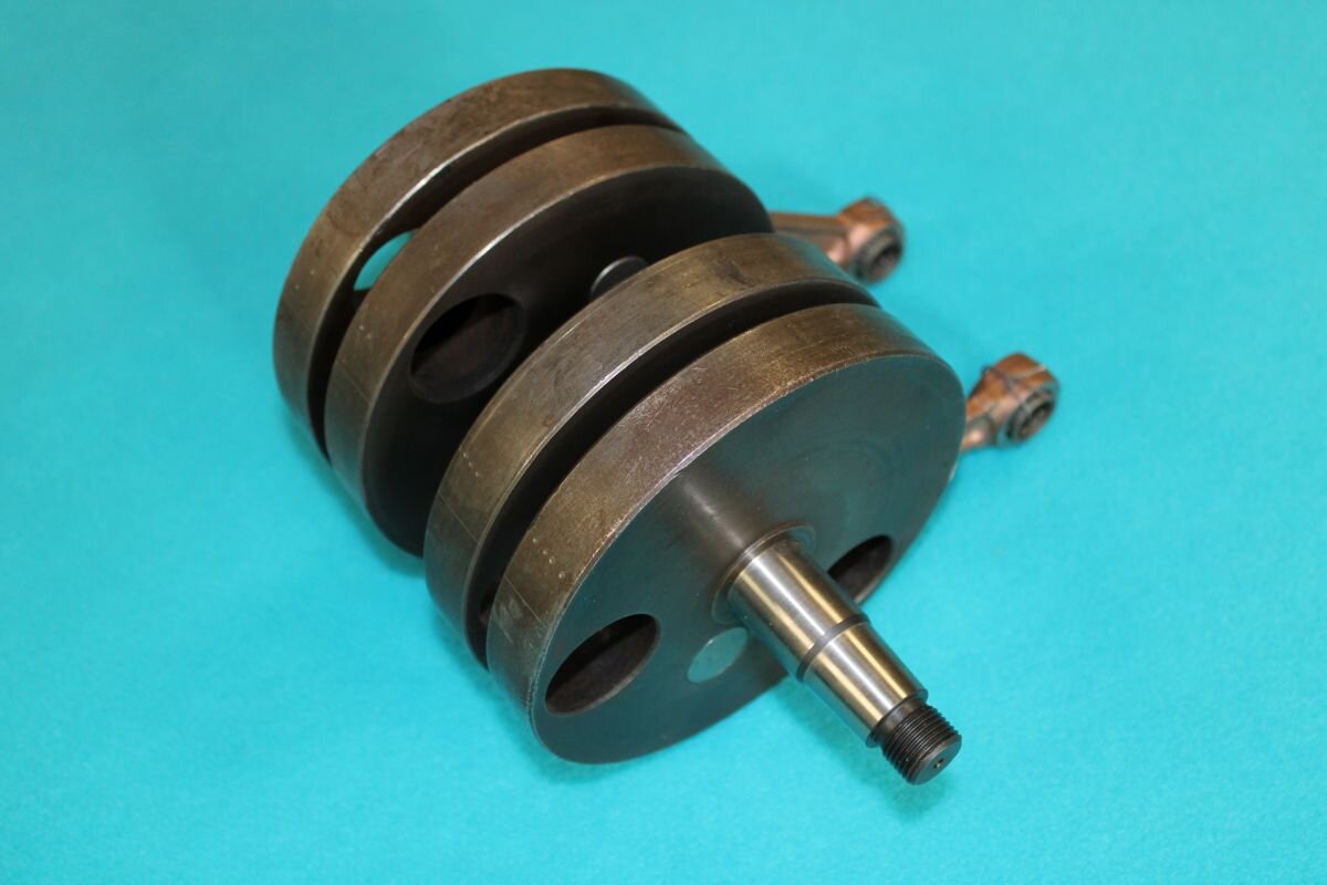 Original reconditioned crankshaft Jawa 350 Pérák 16mm cage