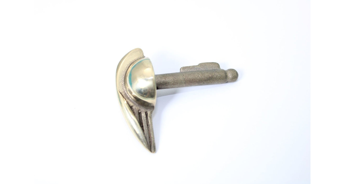 Switch housing key Jawa Springer FJ, brass