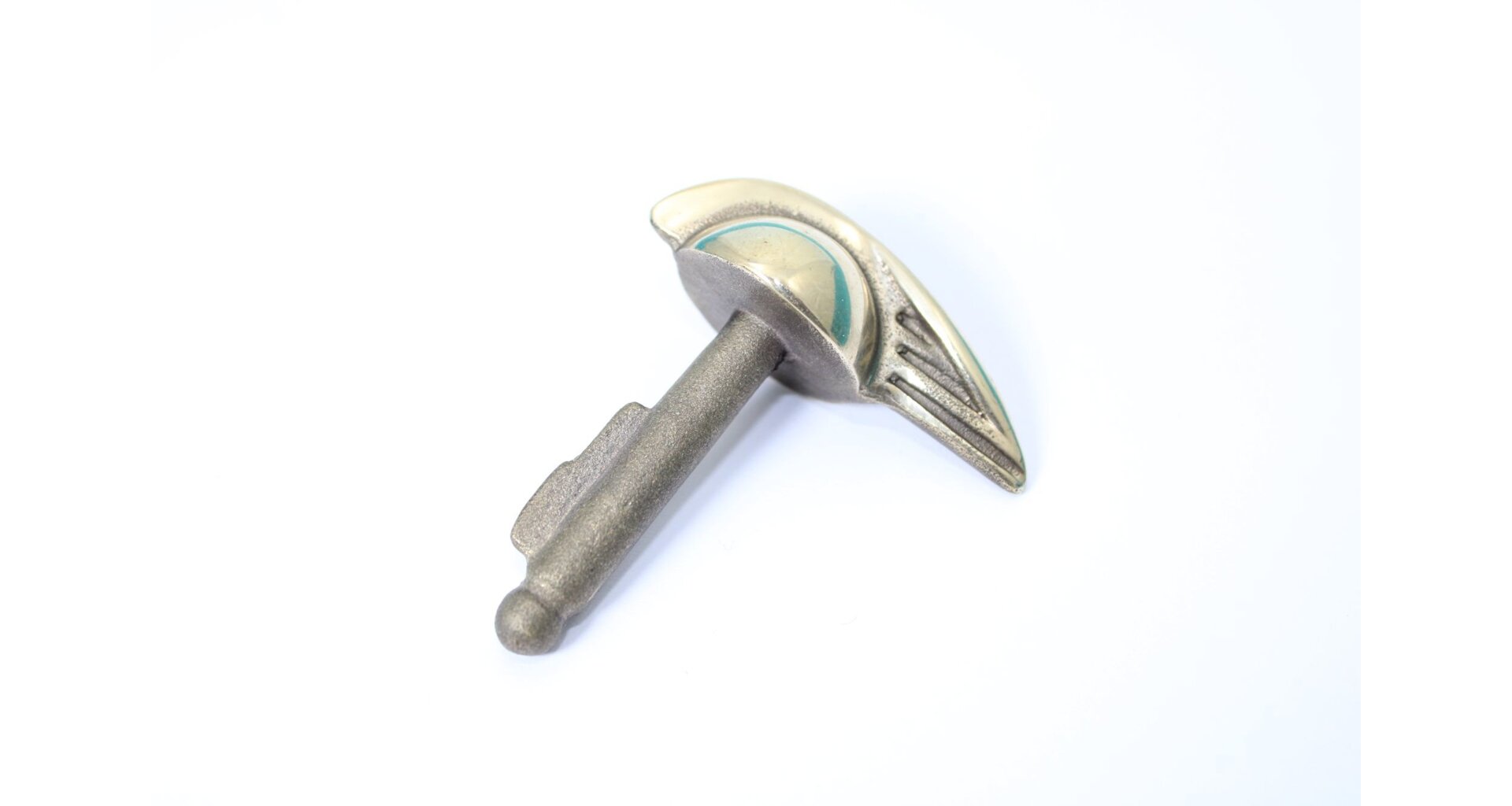 Switch housing key Jawa Springer FJ, brass