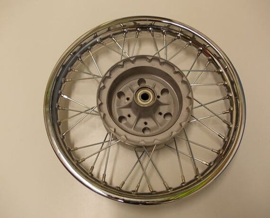 Rebuilt Front Wheel JAWA 250/350 Swingarm Zinc Spokes