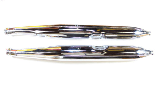 Jawa Californian mounting-rubber exhausts, CZ made