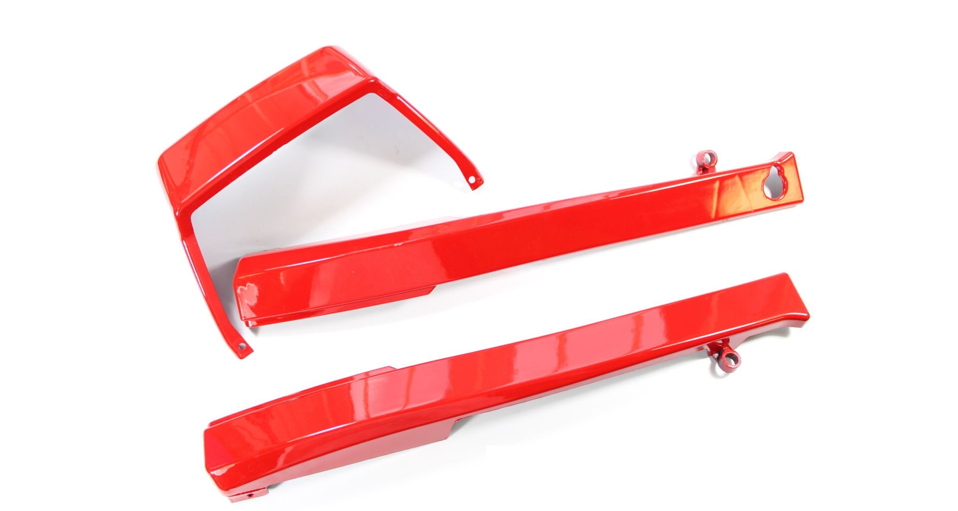 Under-seat plastic panel Jawa 638 639 red