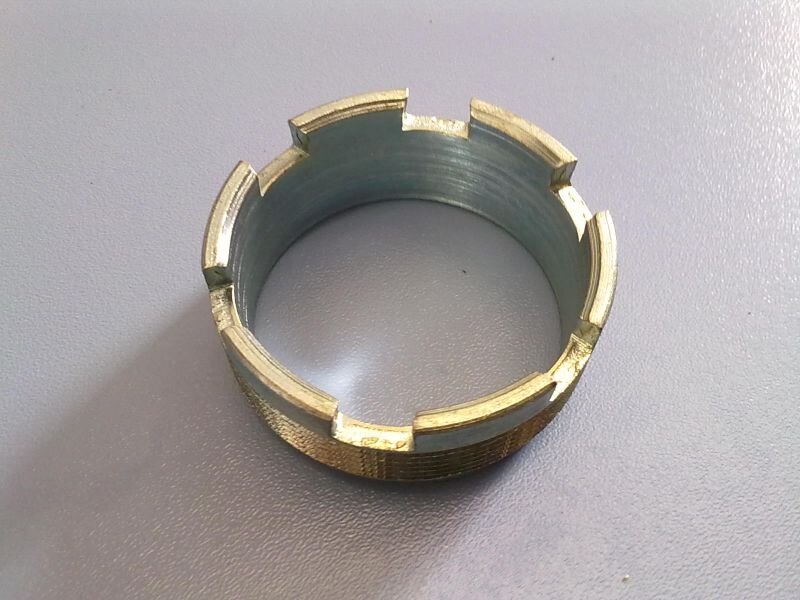Exhaust Elbow Union Nut Jawa 634, Zinc