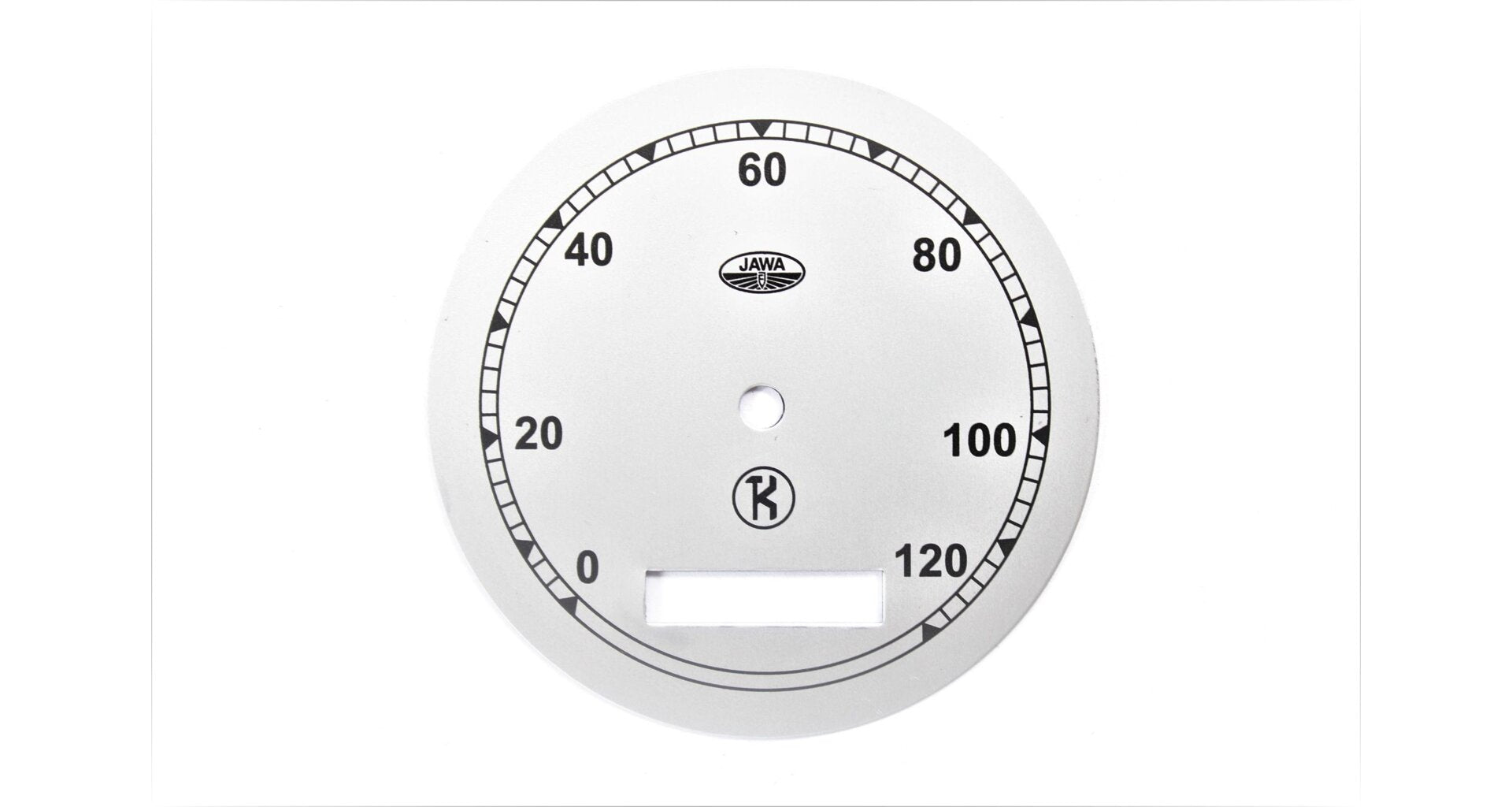 Speedometer dial Jawa Pérák FJ Křižík