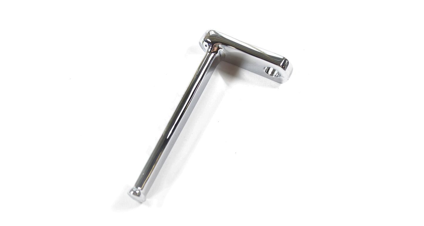 Footpeg Pin with Bracket Chrome Slovak Made