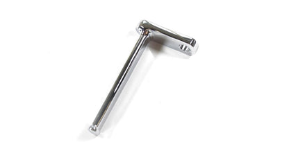 Footpeg Pin with Bracket Chrome Slovak Made