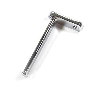 Footpeg Pin with Bracket Chrome Slovak Made