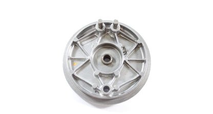 Brake plate JAWA CZ with lining indicator cable mount