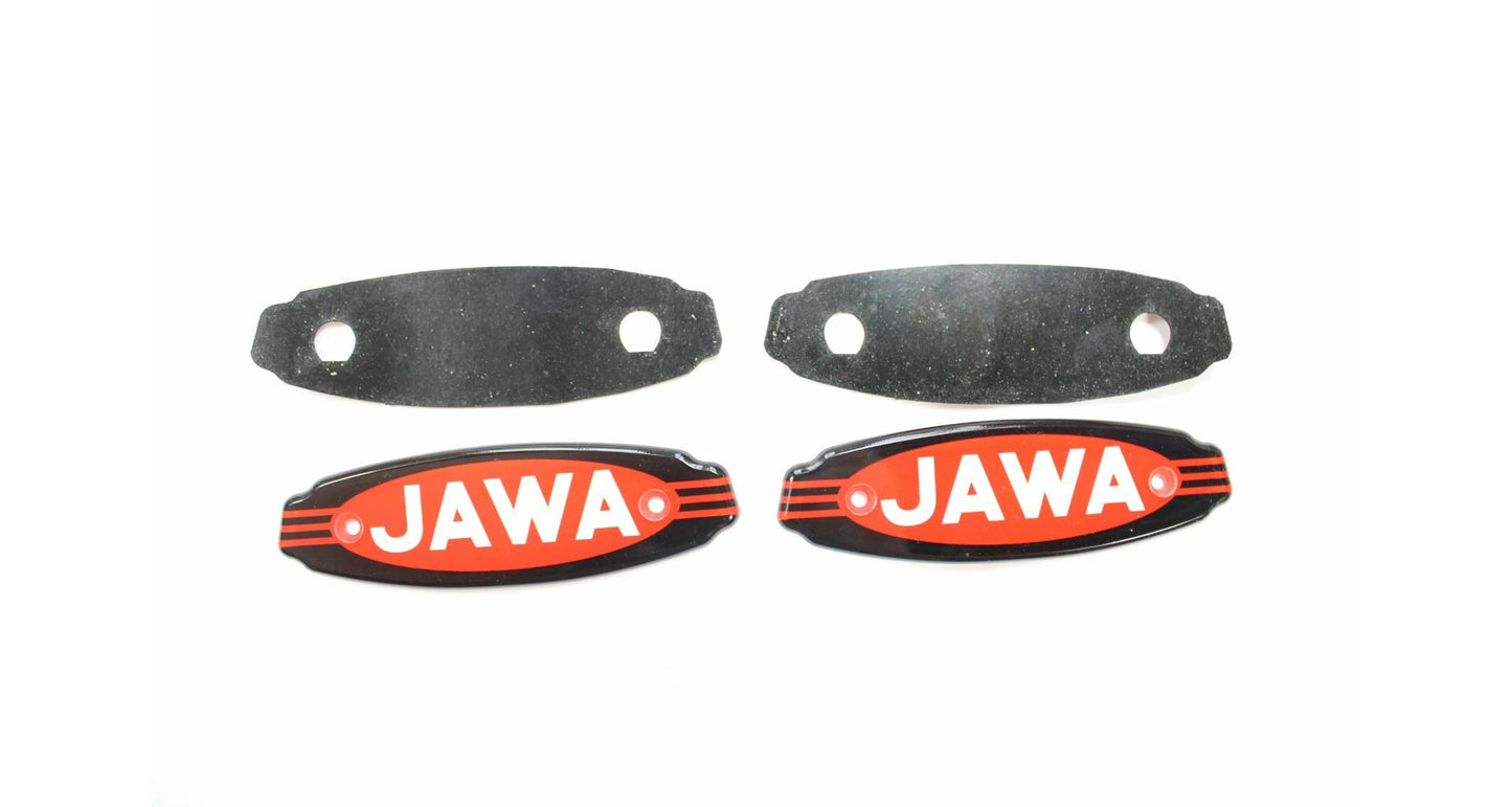Tank Emblems with Rubbers Californian Pair