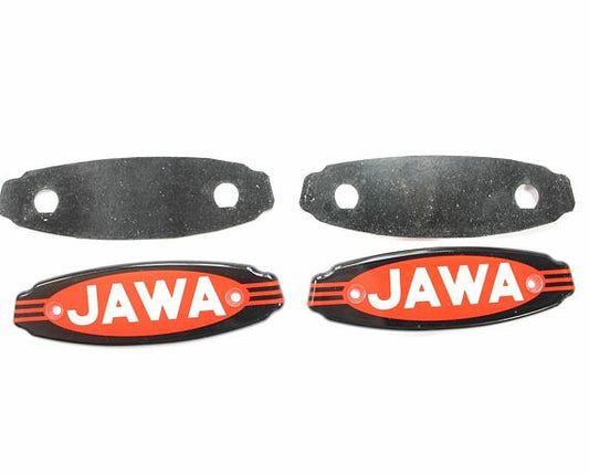 Tank Emblems with Rubbers Californian Pair