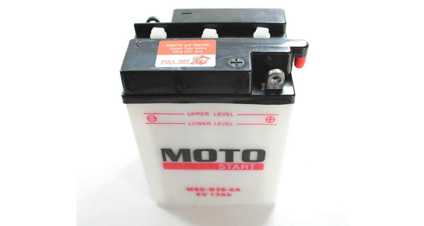 MOTO START Battery 6V 13Ah B38