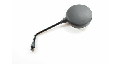 Black Round Mirrors for Handlebars M10 pair TWN
