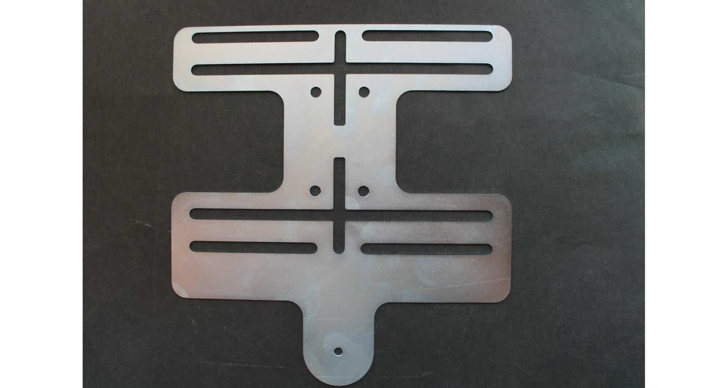 Large Rear License Plate Holder JAWA