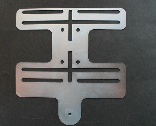 Large Rear License Plate Holder JAWA