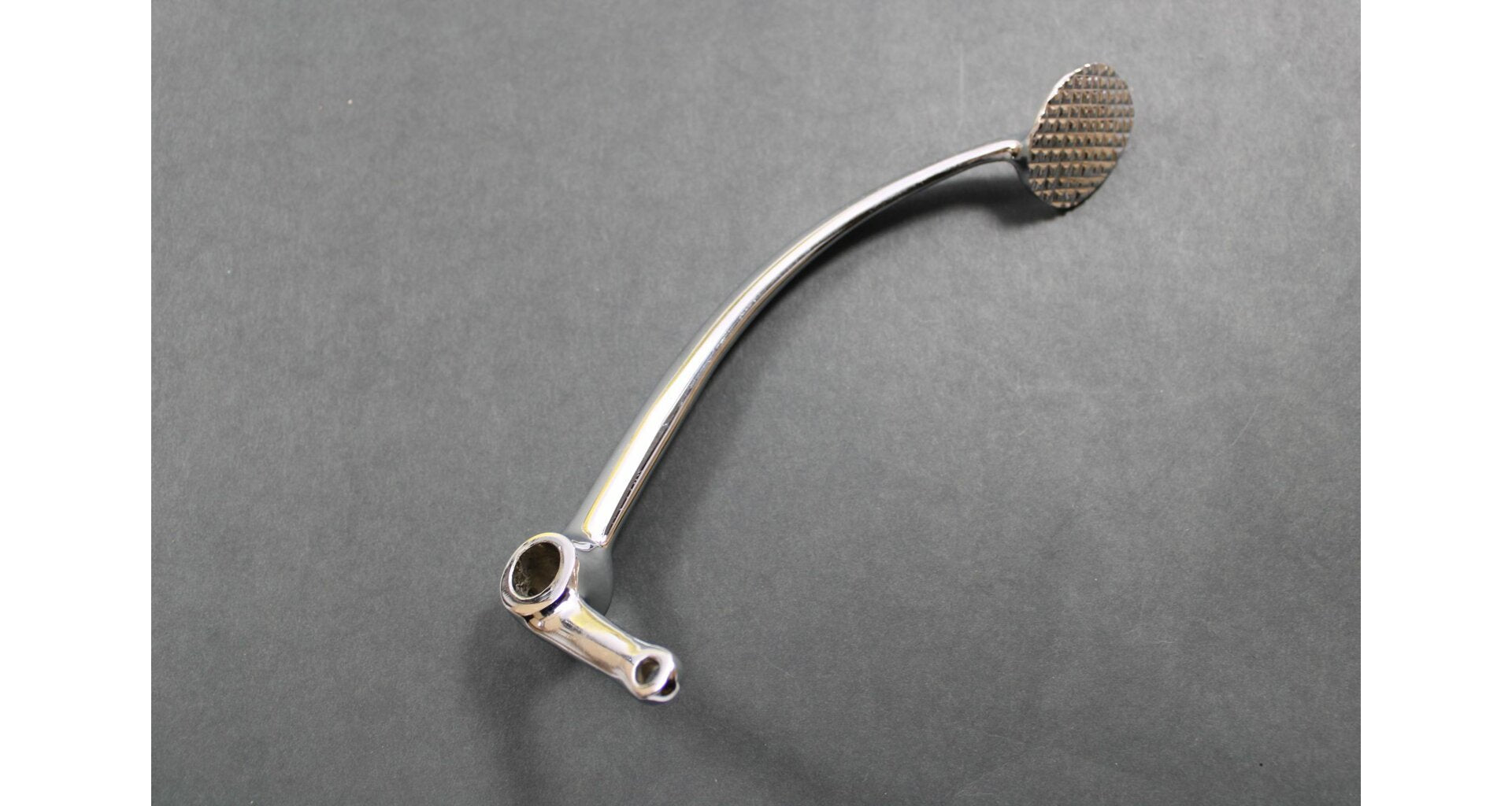 Rear brake pedal Jawa Pérák FJ, chrome-plated