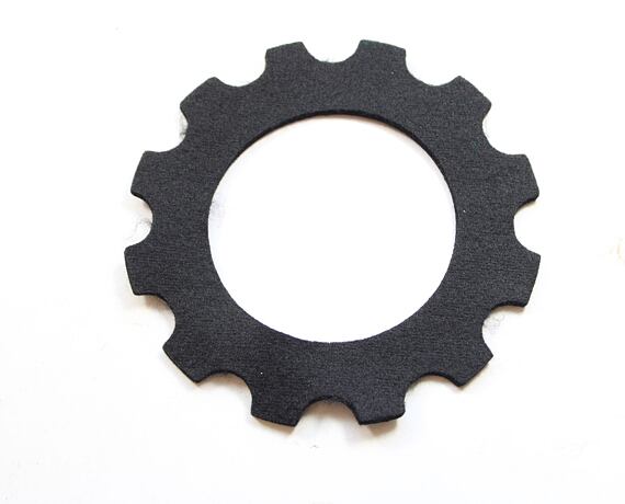 Black Tank Felt Seal Half-Round Edge
