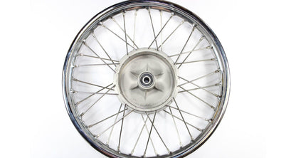 Refurbished wheel Jawa 18" rim 2.15 stainless spokes