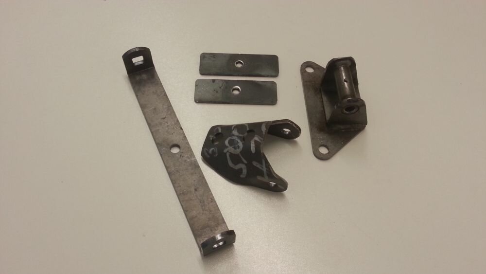 Tandem seat mounting Jawa Perak
