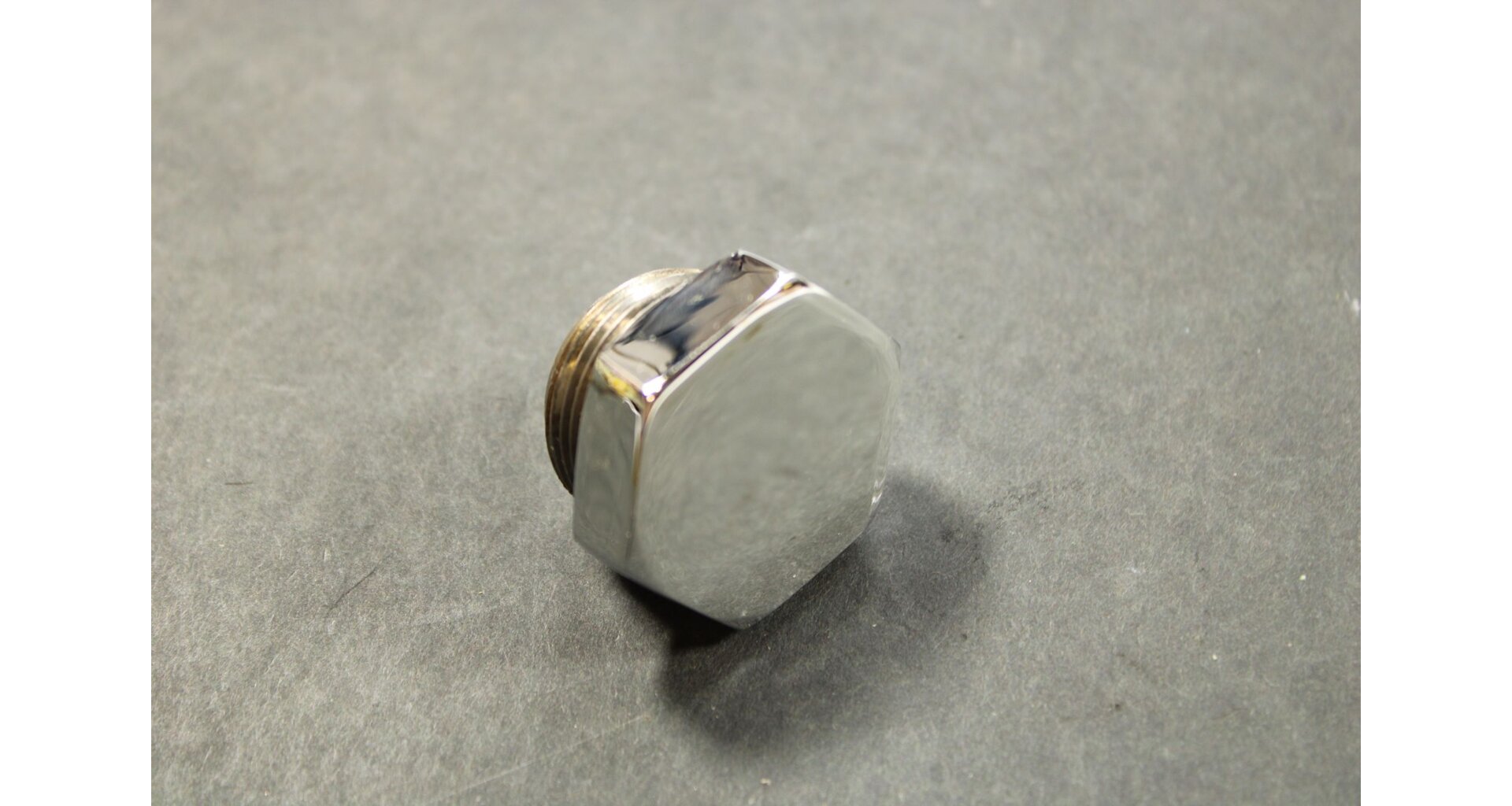 Front fork nut Jawa ČZ M26x1,5, chrome-plated