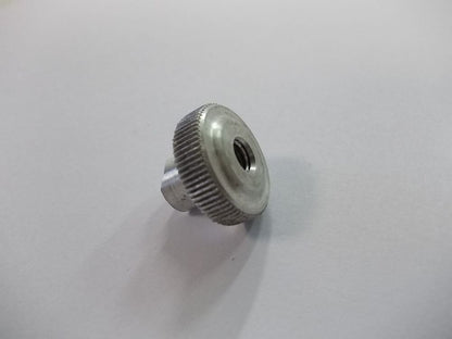 Knurled Aluminum Brake Cable Nut M6