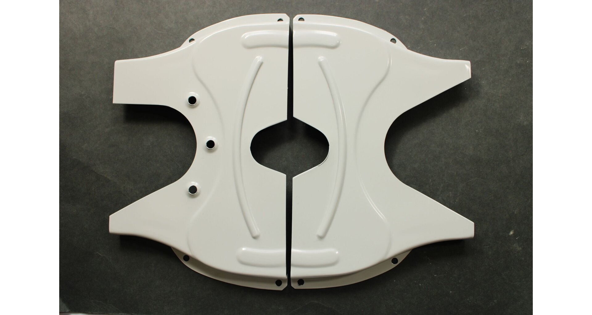 Chain guard extension ČZ 502 Scooter, grey