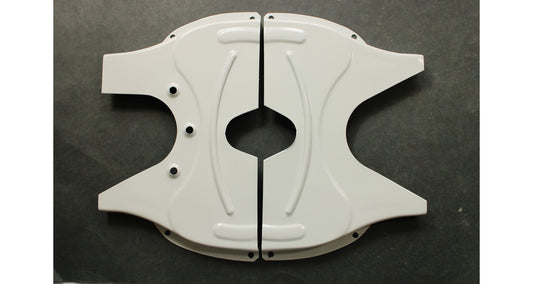 Chain guard extension ČZ 502 Scooter, grey