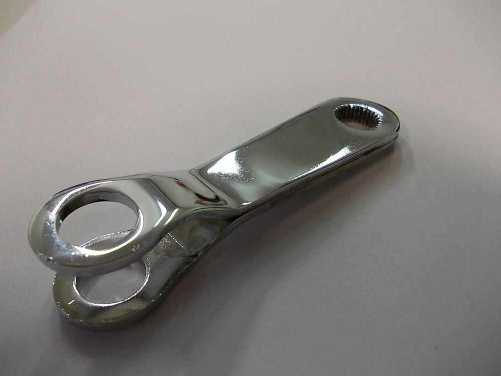 Brake Pedal Lever 90mm Chrome Jawa Panelka