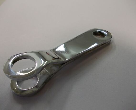 Brake Pedal Lever 90mm Chrome Jawa Panelka