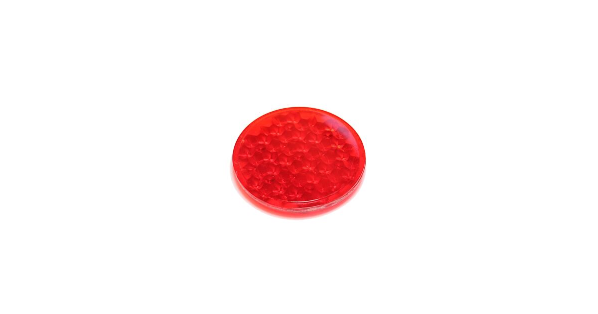 Glass Mudguard Reflector Jawa ČZ Vintage