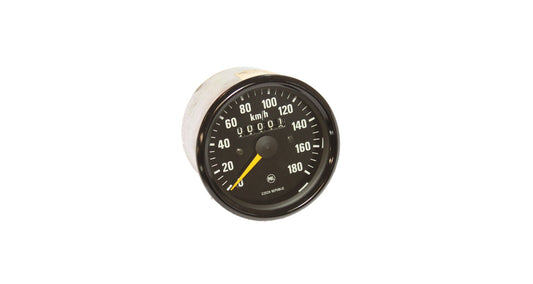 Refurbished speedometer Jawa 350 black bezel, yellow needle