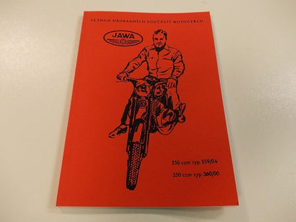 Spare Parts Catalog JAWA 250 350 Panelka