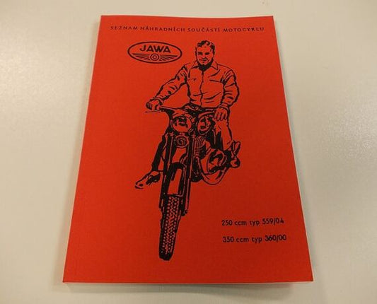 Spare Parts Catalog JAWA 250 350 Panelka
